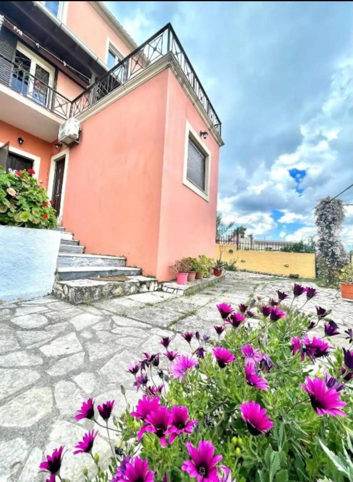 Makis Sea-View Apartment-Corfu Port Mantouki Exterior photo